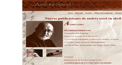 Desktop Screenshot of andressorel.com